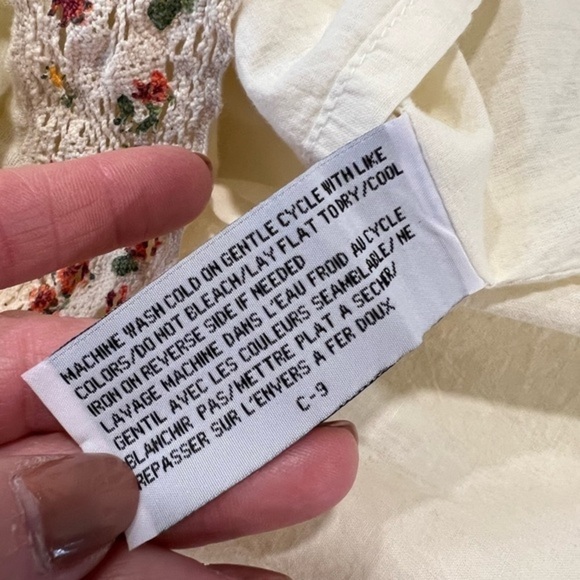 Tulle New Spaghetti Strap Ivory Fit and Flare Summer Dress - Picture 11 of 12